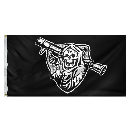 Gustav Reaper Double-Sided Flag