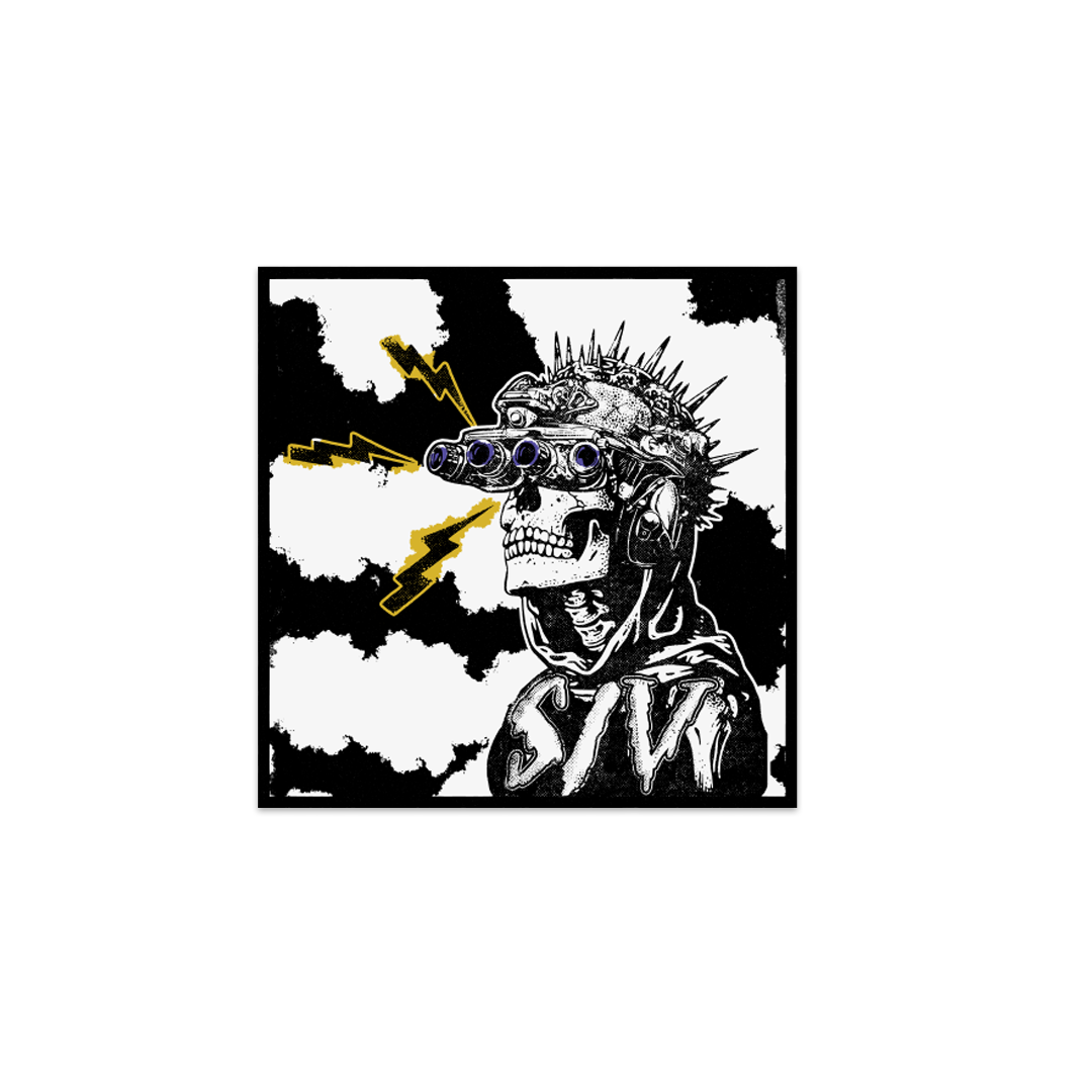 No Mortal Man Sticker
