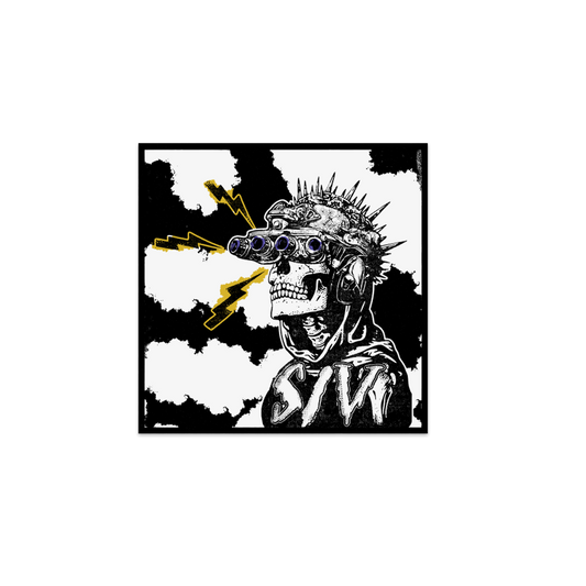 No Mortal Man Sticker