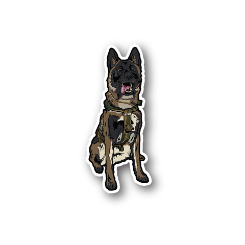 WAR DOG SOLO STICKER