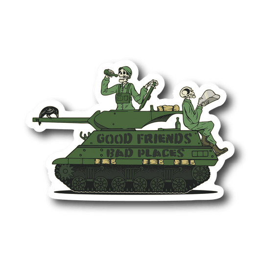 Tankers Tanking Sticker