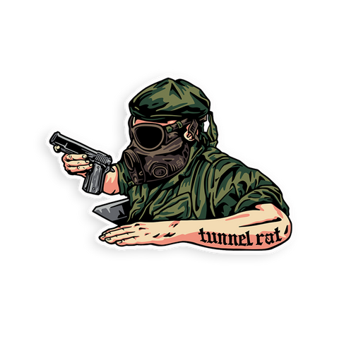 Tunnel Rat Sticker