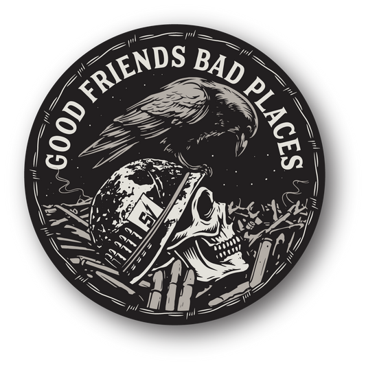 UNTIL THE END STICKER